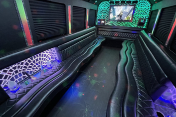 Menifee Limo Bus Interior