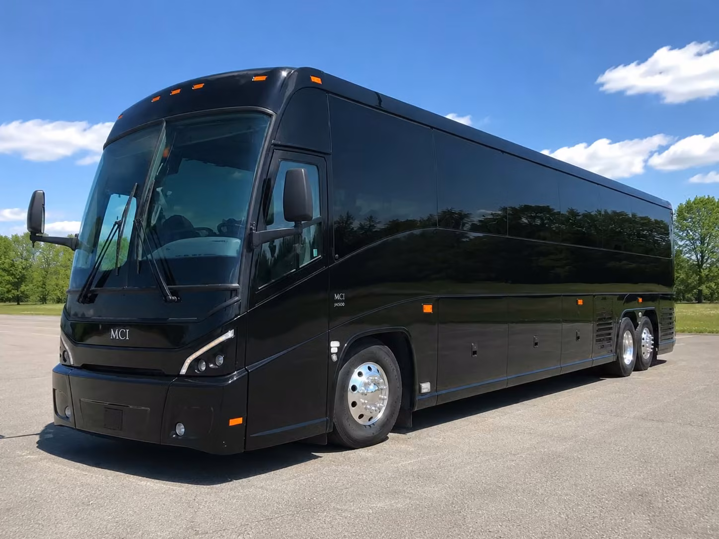 56 passenger charter bus