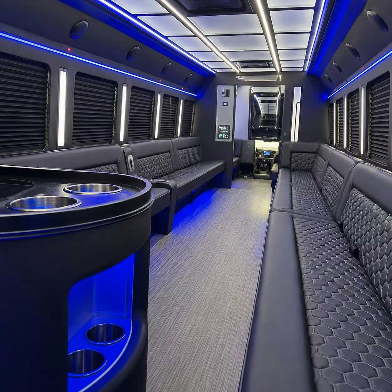 party bus interior
