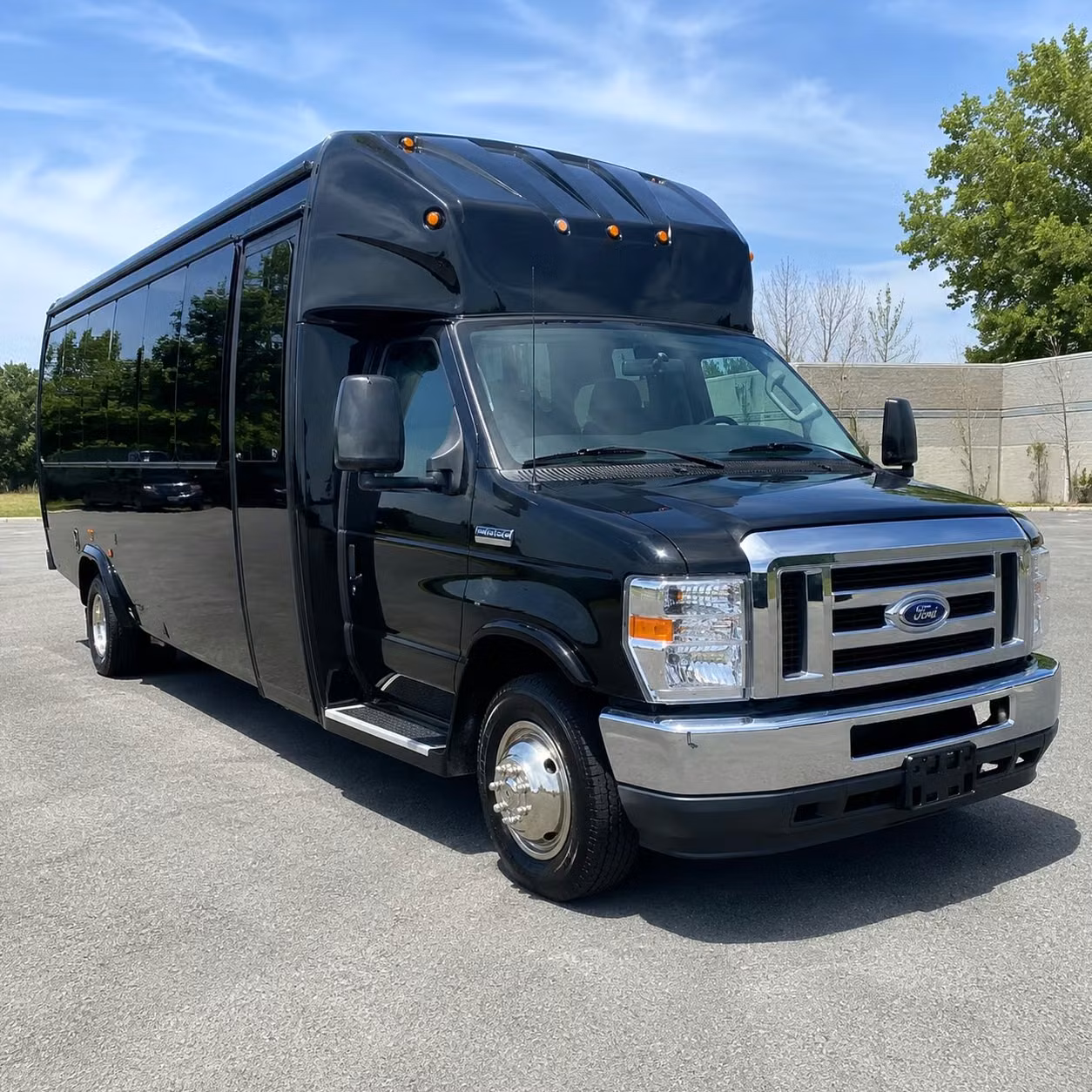party buses and minibuses that keep the energy going from menifee to the venue and back