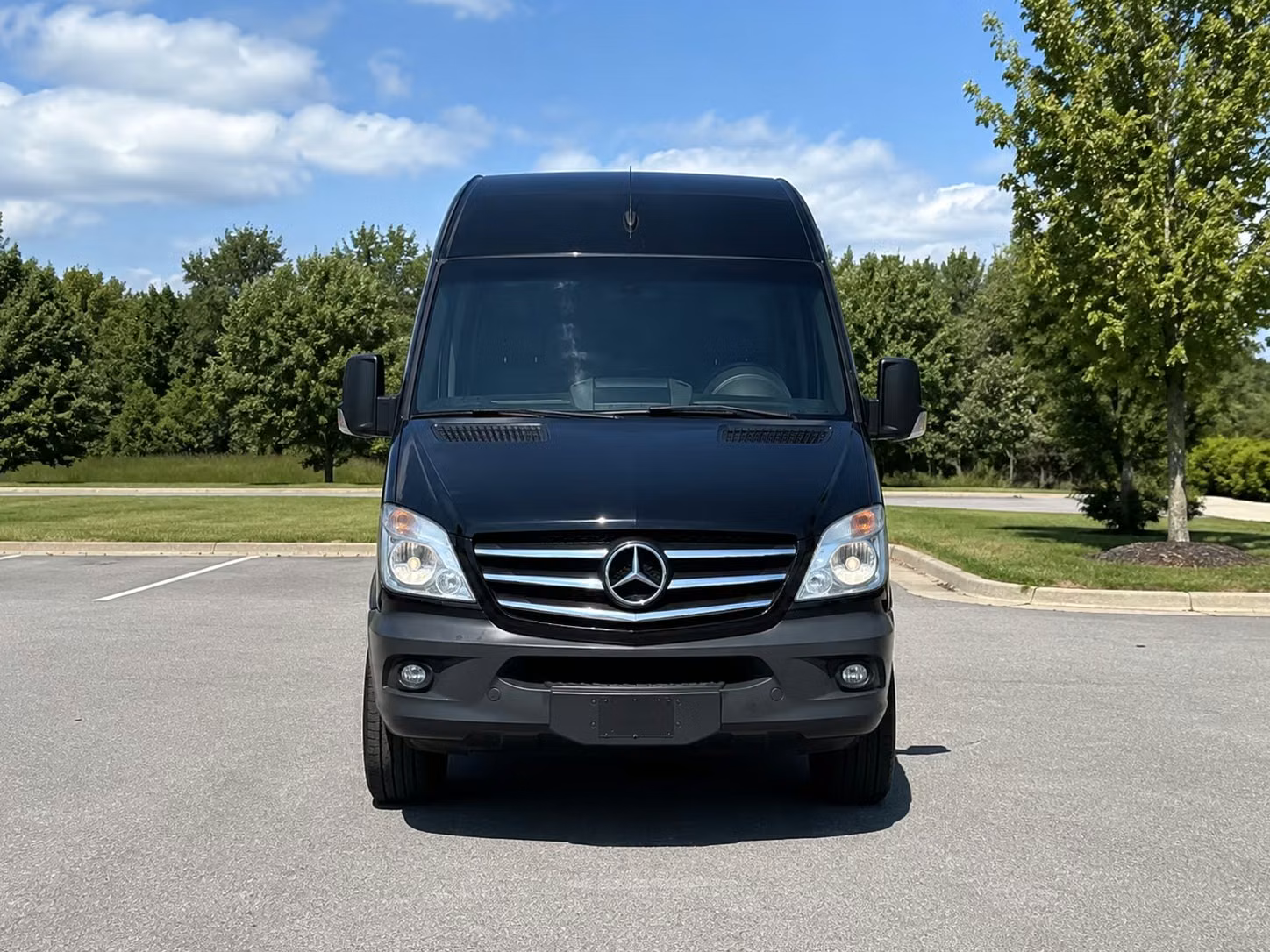 sprinter van with driver